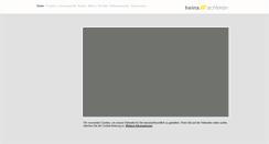 Desktop Screenshot of heins.de